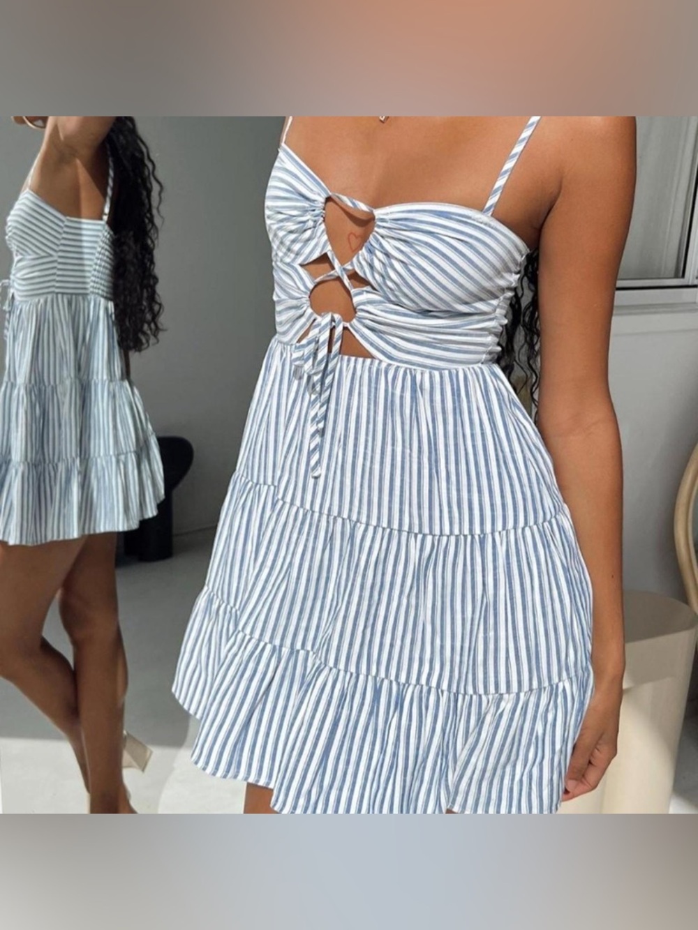 Princess Polly Rise Up Mini Dress Navy